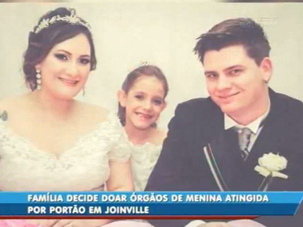 A decisão de doar os órgãos partiu da família, que levou em consideração o perfil altruísta de Emily