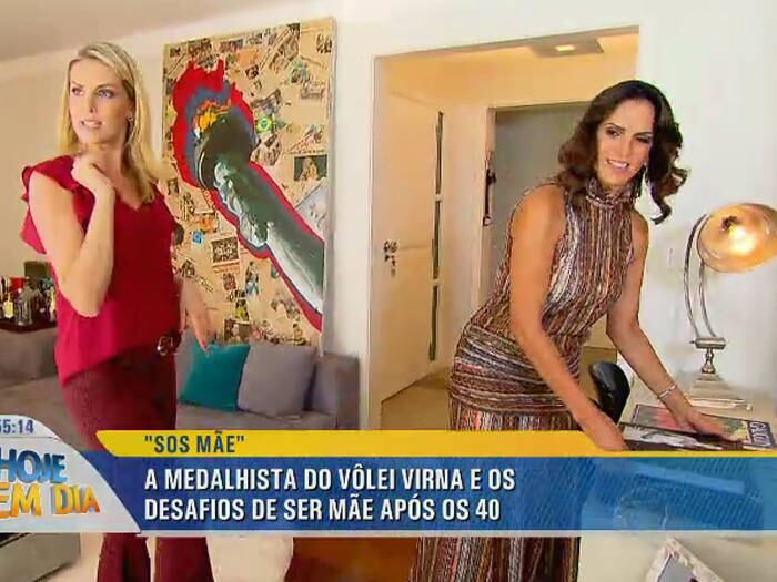 Para
a ex-jogadora, a maternidade a ajudou muito a dar valor ao que é realmente
importante na vida

+ Sem papas na língua, Cesar Filho faz revelação sobre Eduardo Costa: "Não gostava muito dele"

+ Ai, ai, ai! Apresentadores do Hoje em Dia revelam as "saias justas" que já enfrentaram
