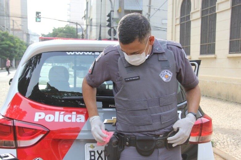 Servidores da PM passarão por teste de covid-19