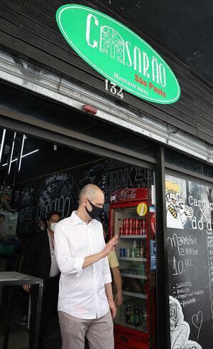 Covas visitou Rede Cozinha Cidadã