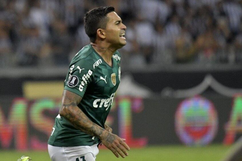 Dudu marcou o gol da classificação do Palmeiras à final da Libertadores