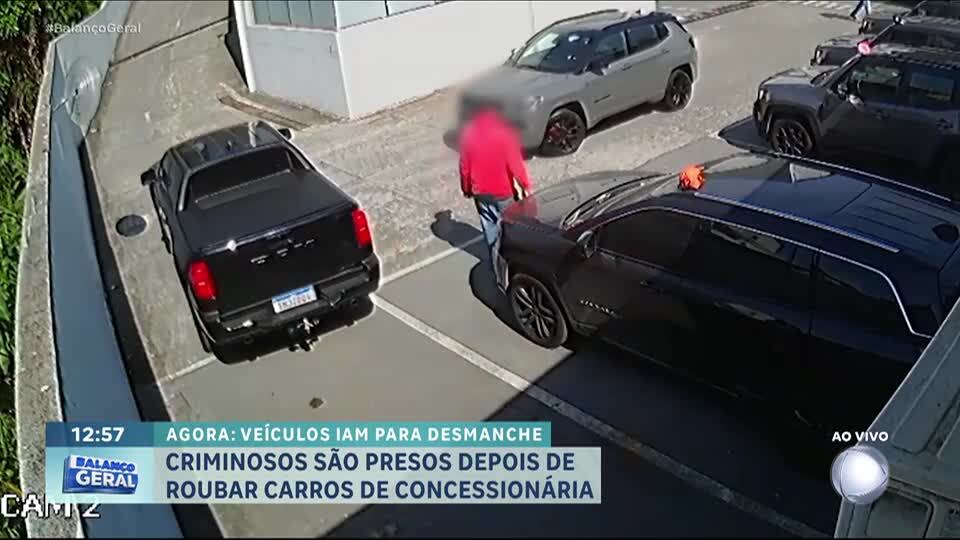 Carros de luxo são furtados do pátio de concessionária na zona sul de São Paulo