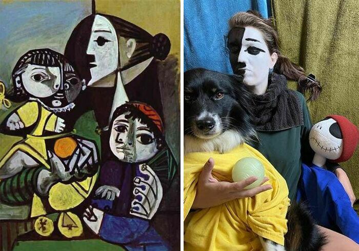 Obra de arte recriada