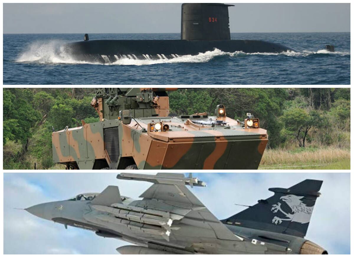 O mercado de armamentos no mundo cresceu 14% nos últimos
cinco anos, aponta relatório do Sipri (Instituto Internacional de Pesquisa
para a Paz de Estocolmo) divulgado neste mês. No Brasil, contudo,
o número de importações foi bem maior, registrando aumento de 65% no mesmo período, graças a compras recentes de caças, submarinos
e veículos blindados pelo governo brasileiro; conheça detalhes das máquinas nas próximas imagens