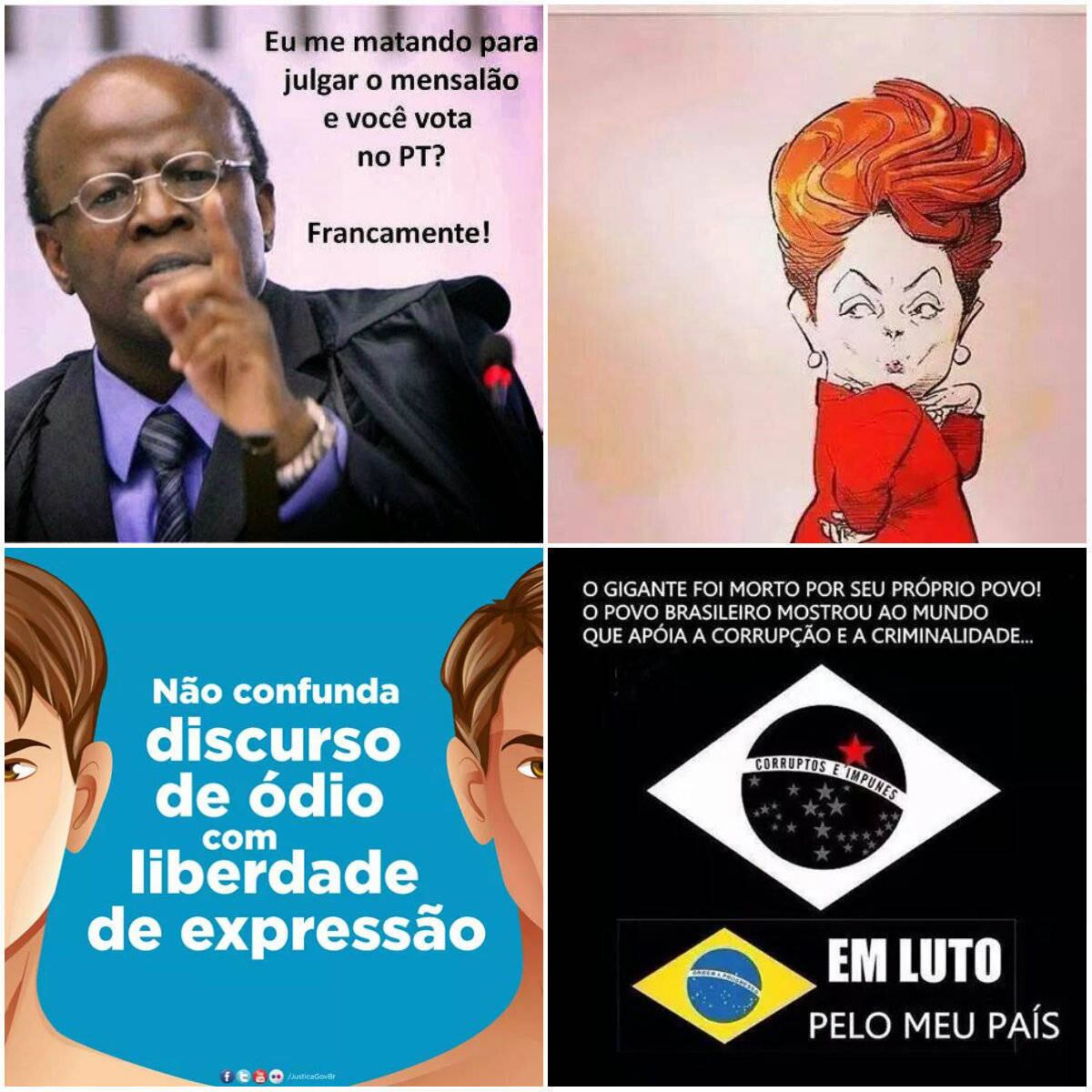 No domingo (26), o Brasil reelegeu Dilma Rousseff (PT), que recebeu 51,64% da preferência do eleitorado. A disputa acirrada contra o candidato Aécio Neves (PSDB) acabou em manifestações nas redes sociais, tanto de quem estava comemorando, como de quem ficou insatisfeito com o resultado. Alguns internautas abusaram da revolta nas redes sociais, outros só fizeram piada. Veja as reações a seguir
