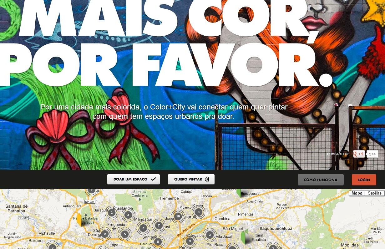 Dono do muro anuncia no site e se o grafiteiro se interessar, ele entra em contato