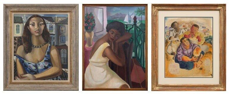 Está é a primeira mostra individual do pintor em Brasília.
