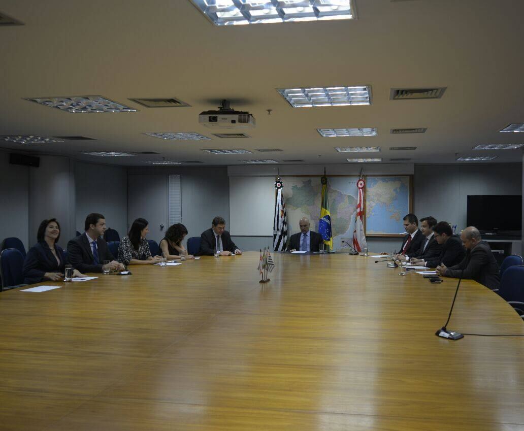 A reunião com o Ministro da Justiça