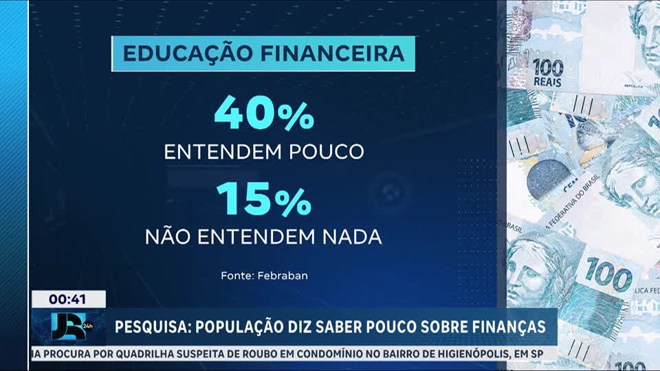 Pesquisa da Febraban mostra que metade dos brasileiros sabe pouco sobre educação financeira