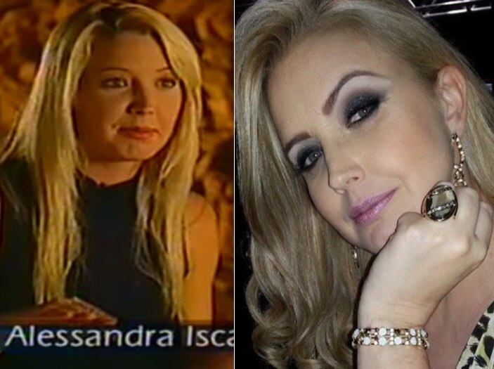 Alessandra Scatena era assistente de palco quando integrou o programa. Chegou a virar apresentadora de TV e, atualmente, se dedica à família e projetos sociais