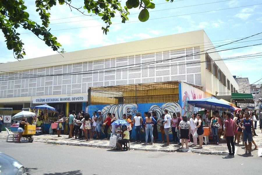 Houve reforço no transporte para o Enem em várias cidades