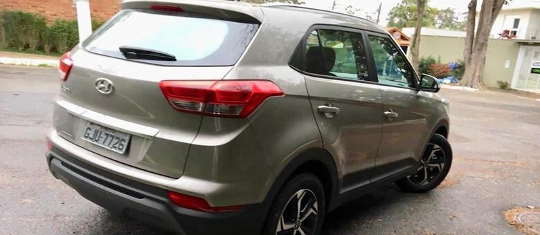 Traseira do Hyundai Creta Pulse Plus 2020
