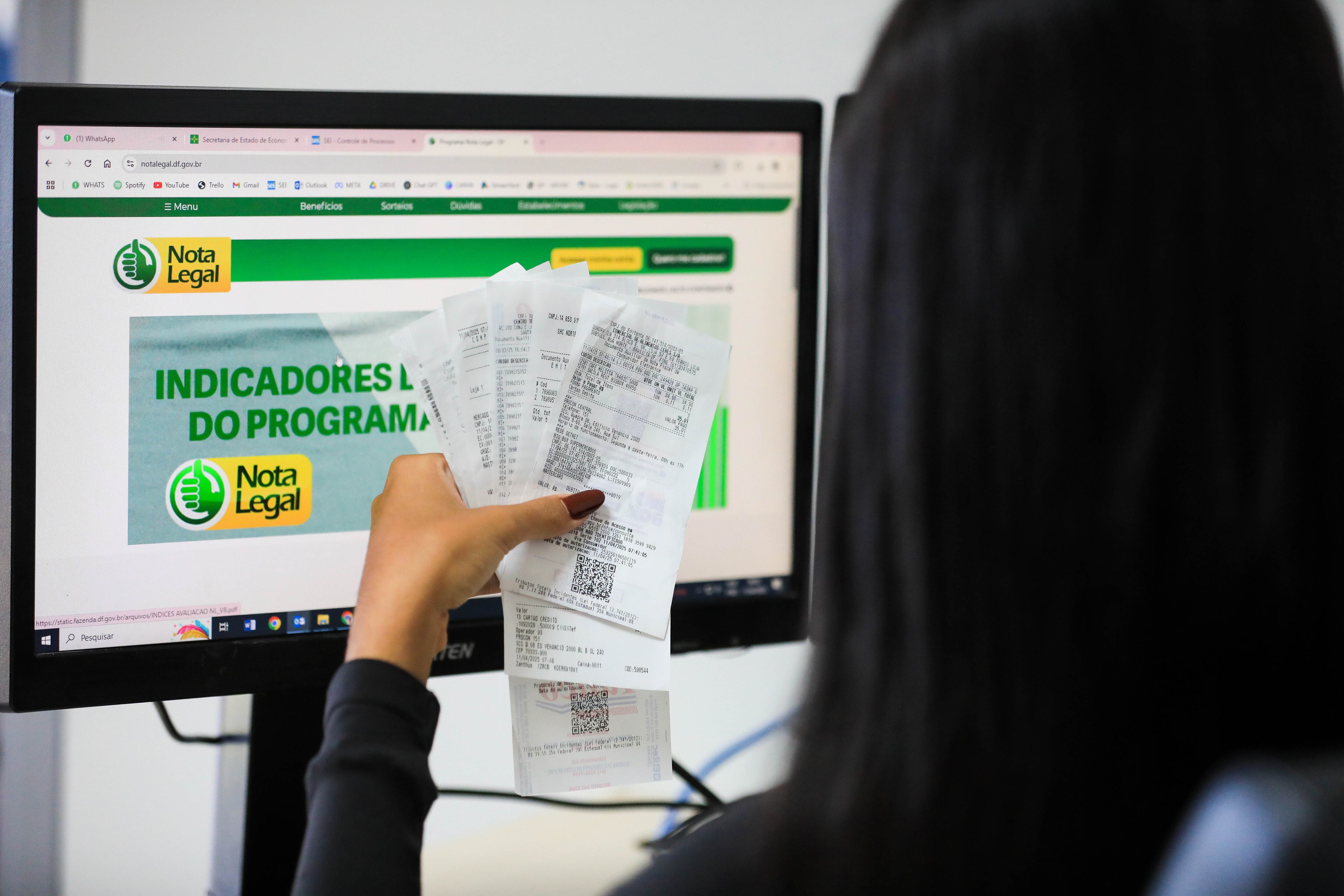 Prazo para indicação de conta do Nota Legal termina nesta semana