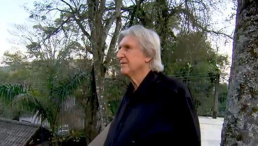 Reis em entrevista exclusiva ao Domingo Espetacular