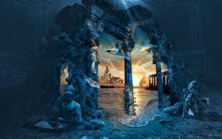 Uma das lendas mais propagadas é de que a região teria abrigado o reino perdido de Atlântida, a mítica cidade cuja fábula remonta à Grécia Antiga. Há quem acredite que a cidade afundou no Triângulo e que a maldição ainda existe.