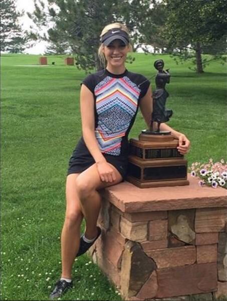 Paige tem apenas 22 anos, mas já conquistou vários troféus em torneios universitários 