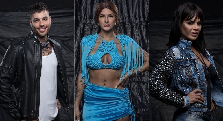 Gui Araujo, Lary e Valentina formam a quinta Roça de A Fazenda 13