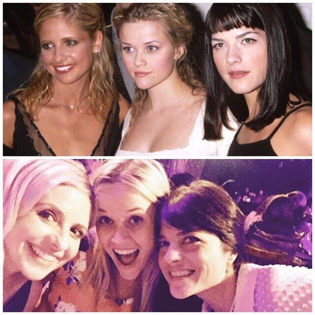 Reese Witherspoon publicou esta foto e disse que a noite foi a melhor do ano