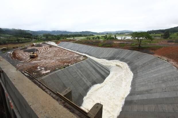 Barragem em Taió precisou ser aberta