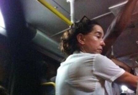 Em março de 2014, Lucélia Santos virou alvo da imprensa ao não gostar nadinha de ver a repercussão de sua foto em um ônibus lotado. Um fã fez a foto e a imagem gerou algumas piadinhas na internet. Irritada, Lucélia reclamou nas redes sociais.
— O Brasil é o único país que conheço onde andar de ônibus e
politicamente incorreto!!!!!!! Vai entender...