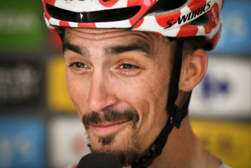 Seis provas depois de triunfar pela primeira vez na Volta, Julian Alaphilippe venceu novamente uma etapa, a 16ª. O circuito, de 218 km, começava em Carcassonne e terminava em