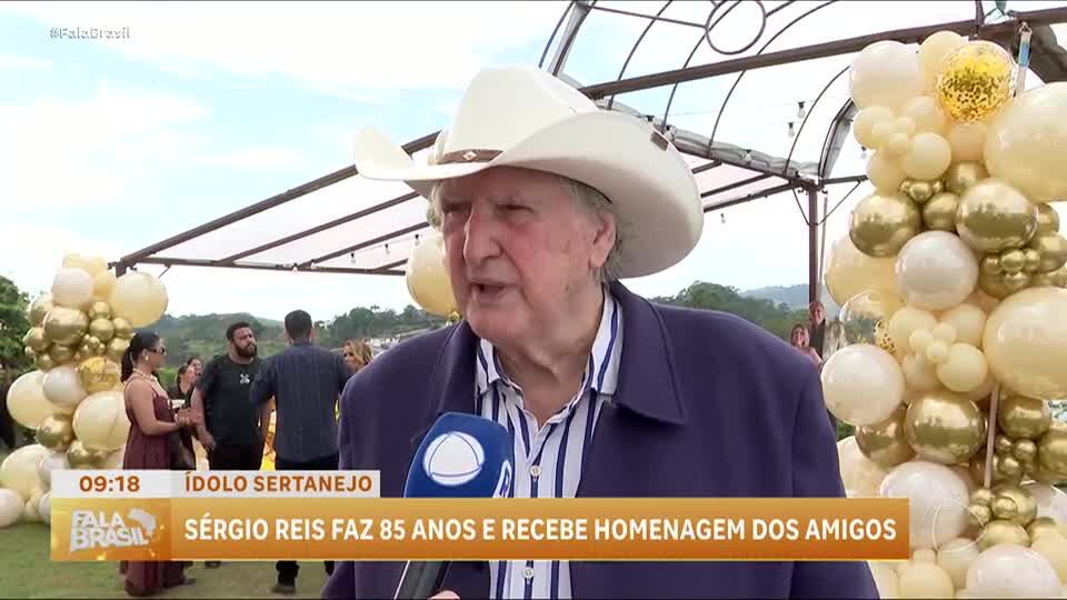 Sergio Reis celebra 85 anos e sua marcante carreira musical