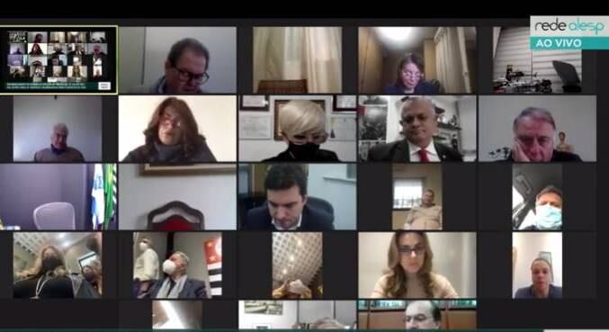 Deputados paulistas participam de sessão virtual para votação da LDO de 2022