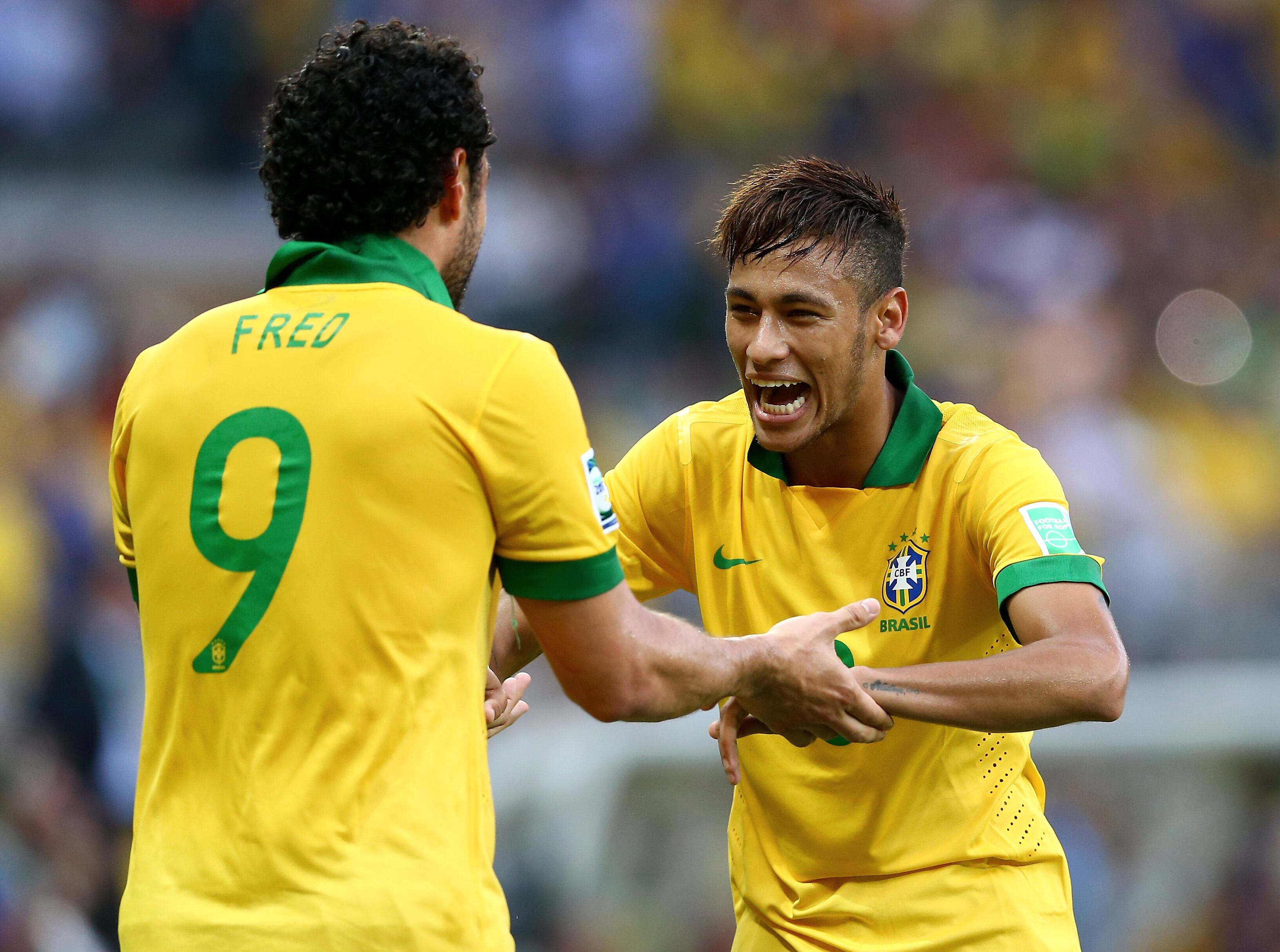 A seleção brasileira enfrentará a Espanha na grande final da Copa das Confederações. O R7 lista alguns motivos do porque devemos acreditar em um vitória brasileira nesta partida.

Ataque: Fred e Neymar estão vivendo ótima fase e estão muito bem entrosados. A dupla marcou seis dos 11 gols do Brasil até o momento na competição
