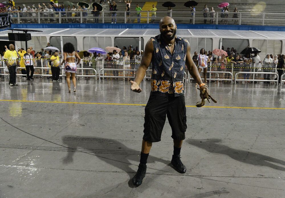 Ele reapareceu na noite deste sábado (9), no ensaio técnico da Vai-Vai, em São Paulo