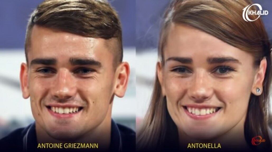 Versão feminina: Griezmann (Reprodução)