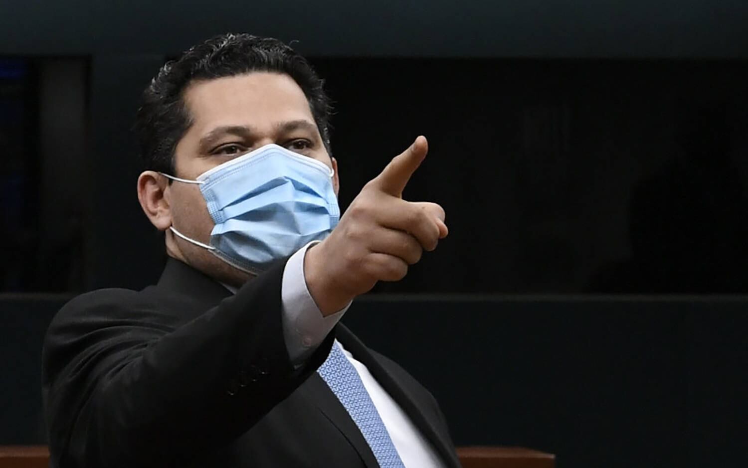 Alcolumbre está reunido agora com Bolsonaro