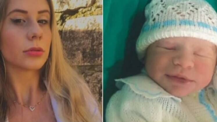 Jéssica e Theo foram assassinados dentro do apartamento da família. O companheiro e pai das vítimas degolou os dois e fugiu com o outro filho, Caleb, de dois anos