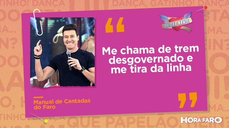 Algo me diz que o destino desse trem é o coração do crush