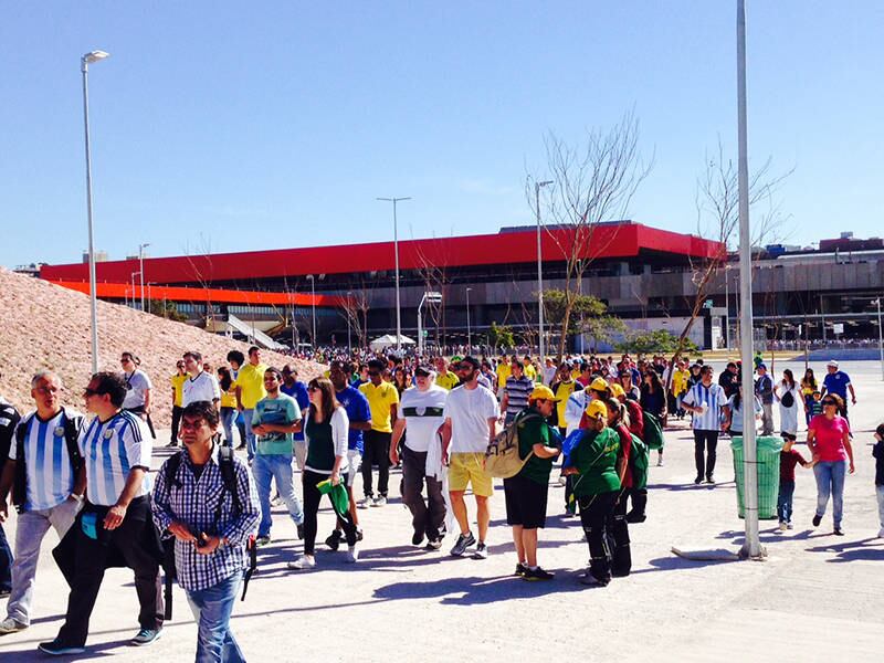 Trânsito nos arredores da Arena Corinthians será modificado para a partida das 17h