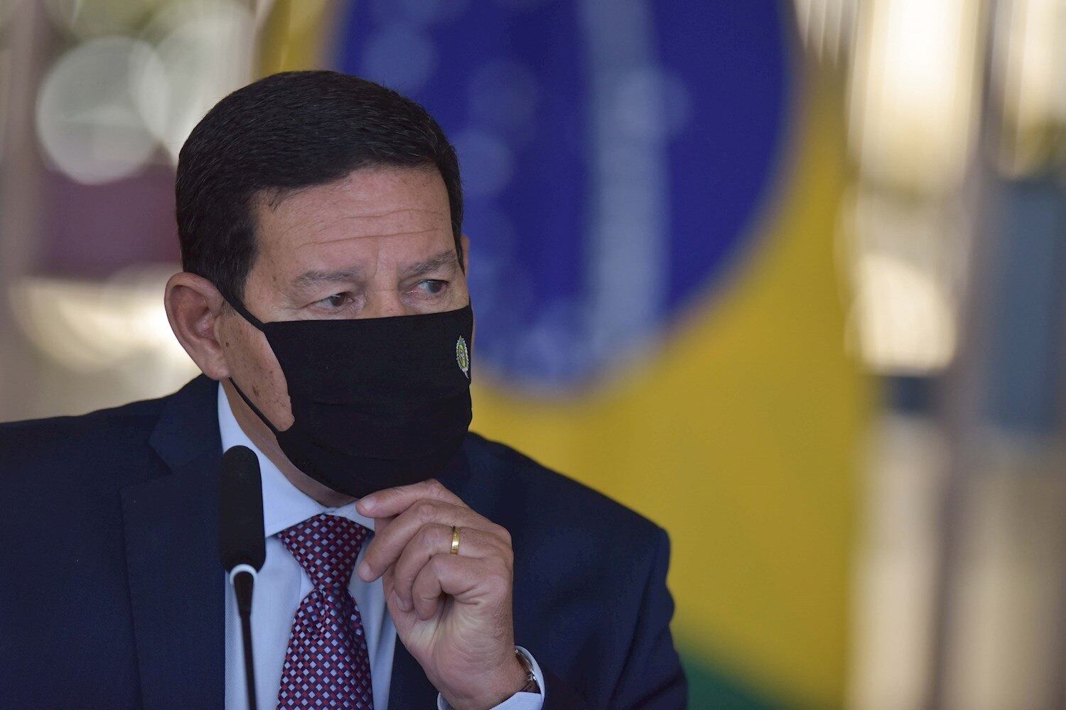 O vice-presidente, Hamilton Mourão