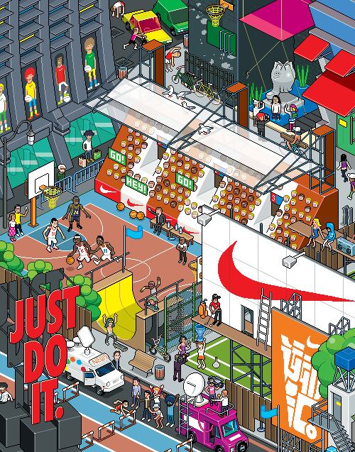 A arte publicada no eBoy conta com particularidades que refletem as personalidades dos três criadores, com referências nerds e até mesmo aspectos que relembram a cultura pop dos anos 90