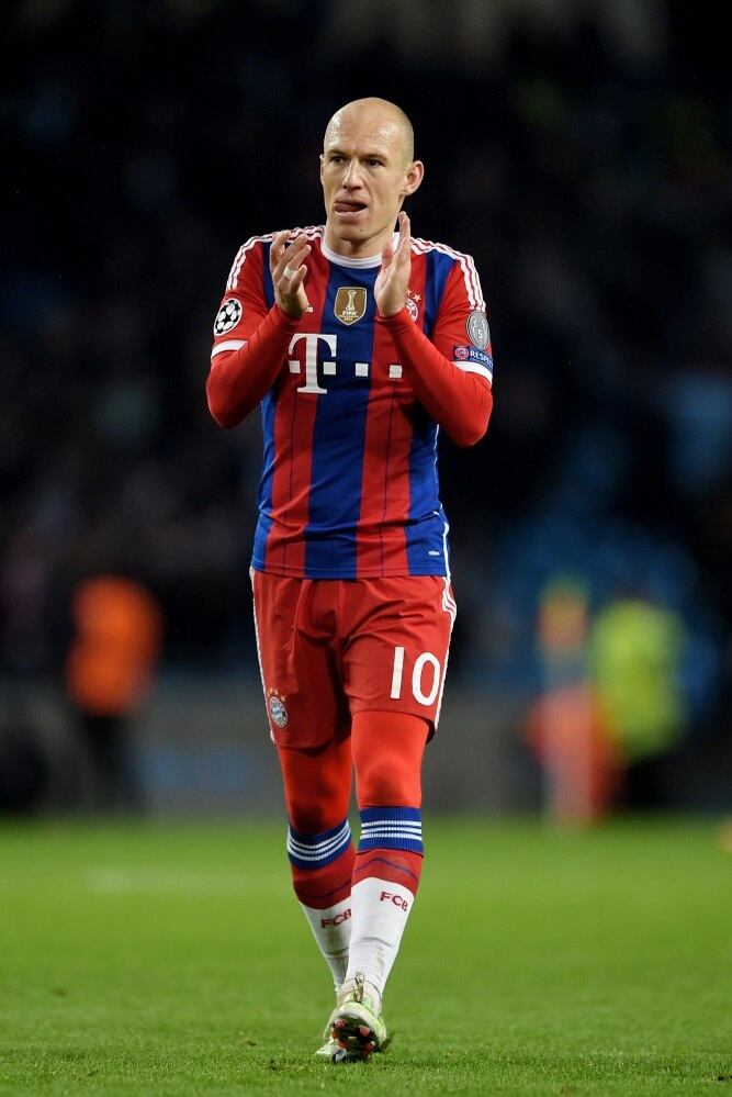 10— Robben: o atacante holandês fecha o Top 10 da FourFourTwo