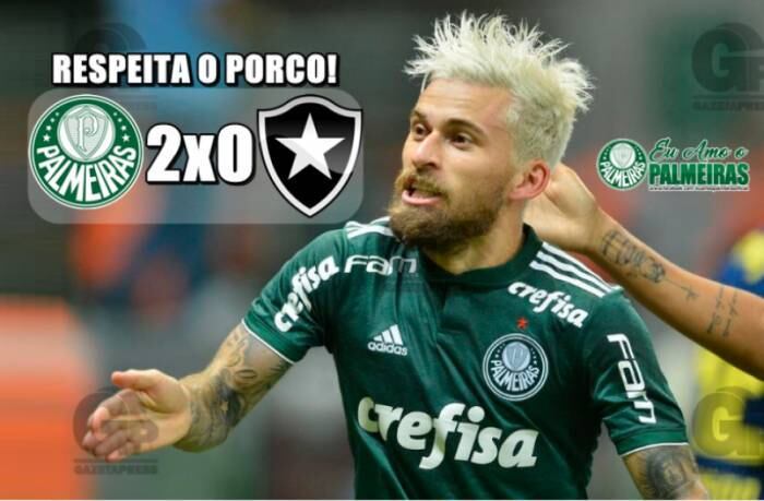 Os melhores memes de Palmeiras 2 x 0 Botafogo
