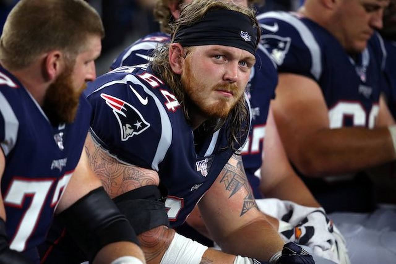 Hjalte Froholdt (Dinamarca): O dinamarquês atuou por Patriots e Houston Texans na temporada 2020. Em campo, o atleta de linha ofensiva pouco teve oportunidades.