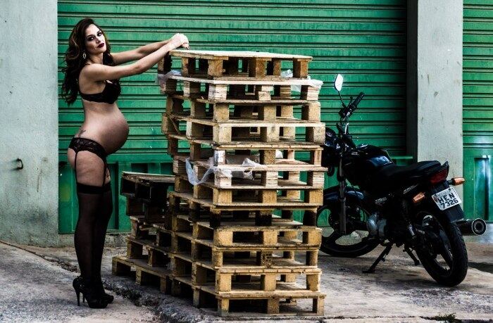 grávida ensaio sensual bh