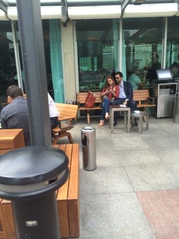 Pelo visto, os dois estão muito apaixonados!