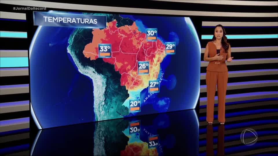 Veja como fica a previsão do tempo para esta quinta (22)