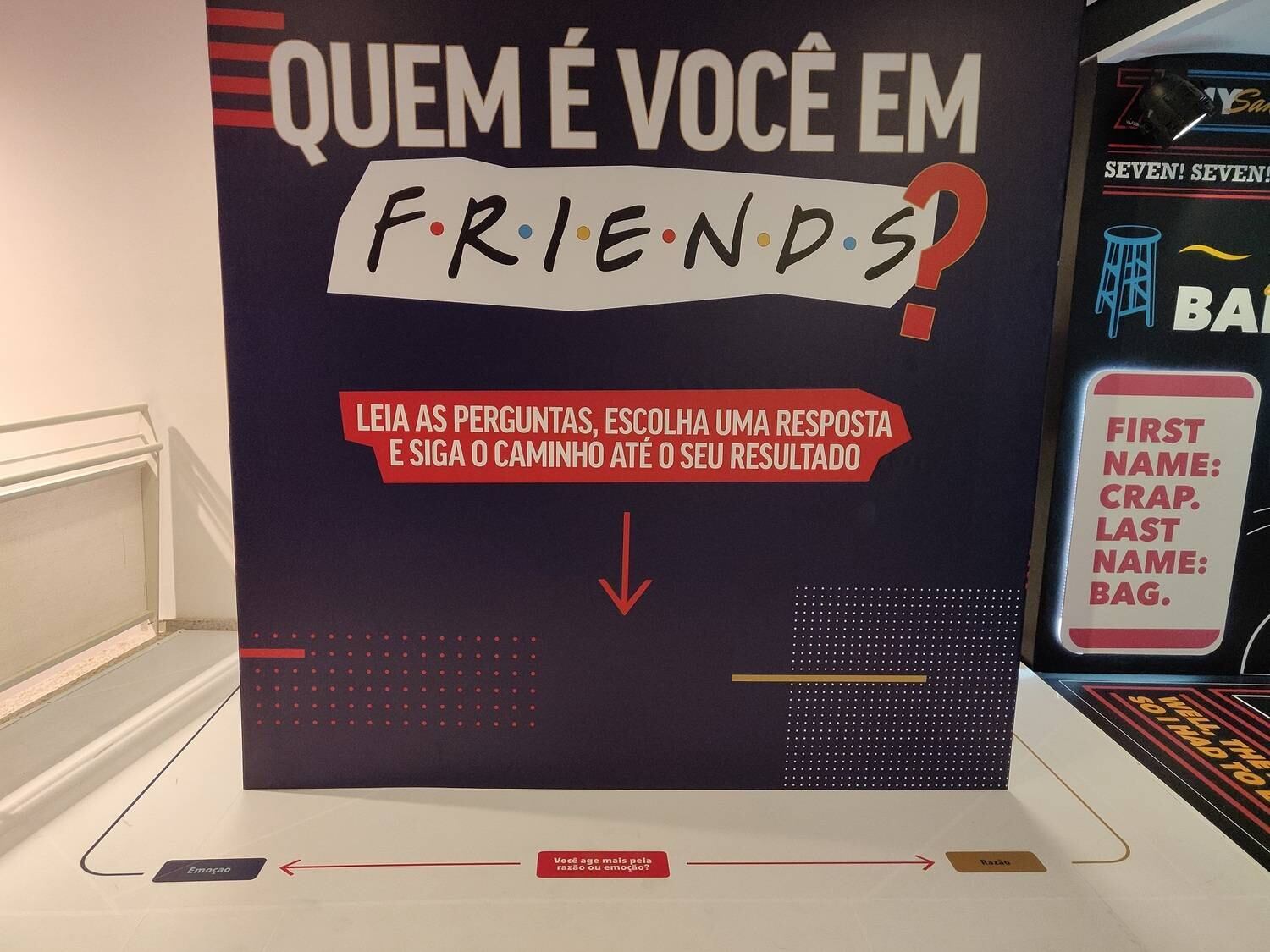 Ainda é possível fazer um teste para descobrir qual dos personagens é você