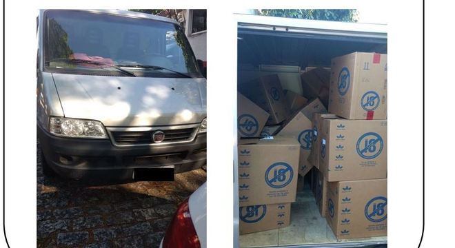 Carga de cigarros roubada é avaliada em R$ 124 mil