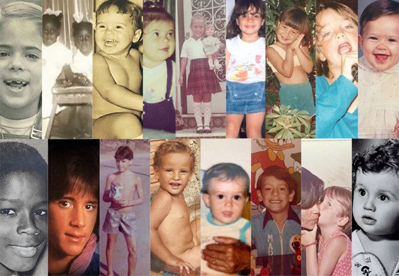 Muita fofura! Veja como os peões da Fazenda 7 eram quando crianças