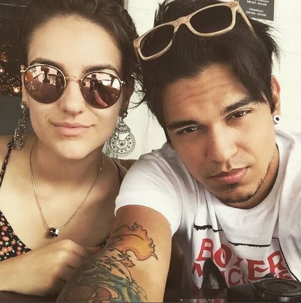 Gustavo e Kéfera sempre postavam fotos juntos nas redes sociais
