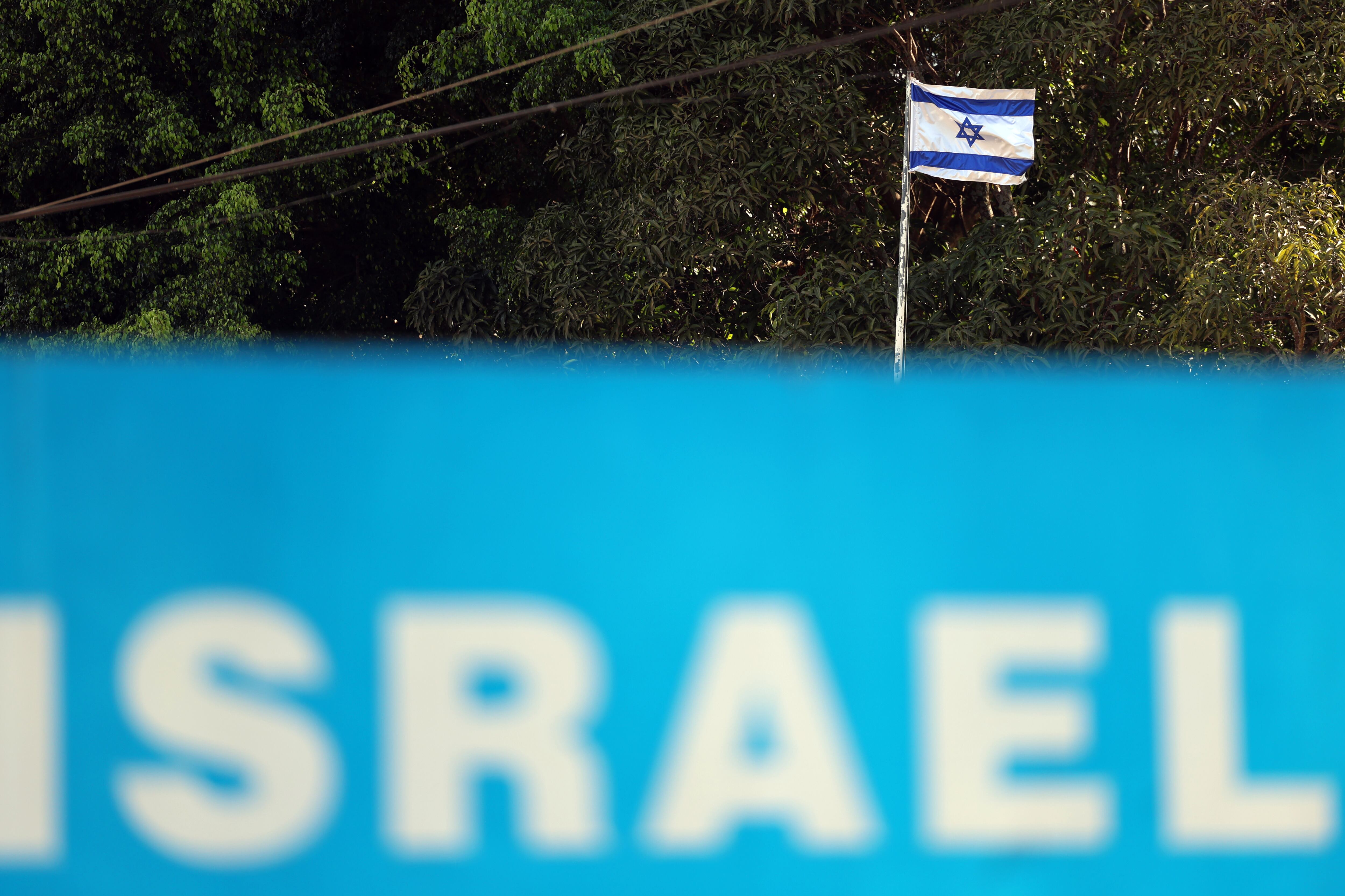 Brasília (DF), 13/06/2025 - Entrada da embaixada de Israel. Foto: José Cruz/Agência Brasil