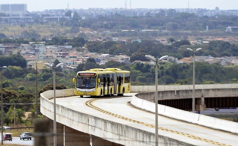 Corredor vai se estender por 3,4 km, entre Ceilândia e Taguatinga

