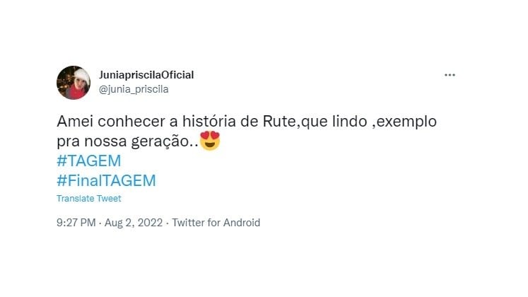A história bíblica encantou os fãs da série...