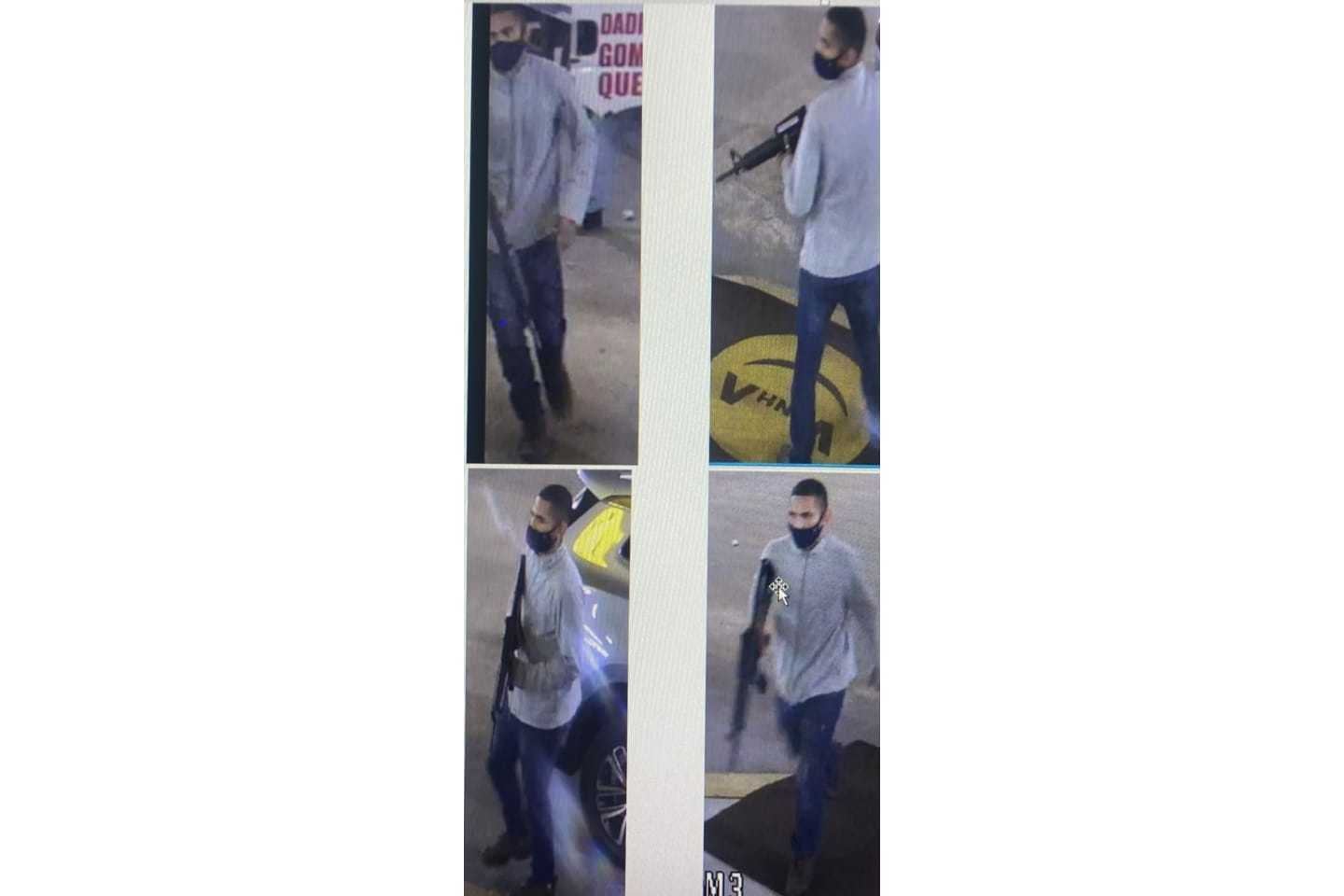 Criminosos roubaram estabelecimento com fuzil